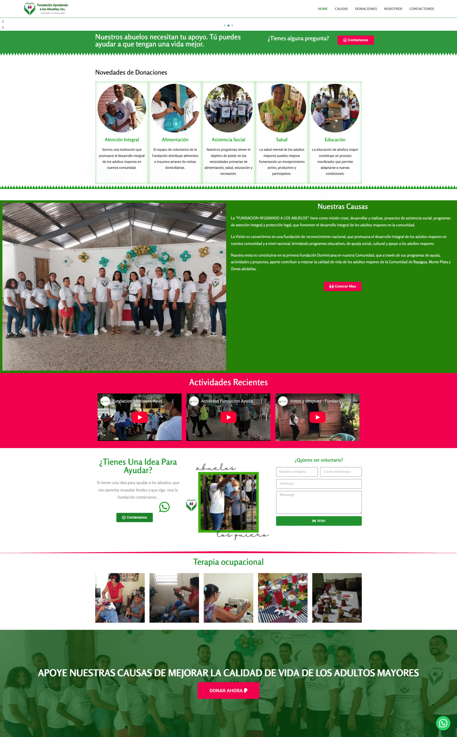 Fundacion Ayudando a Los Abuelos