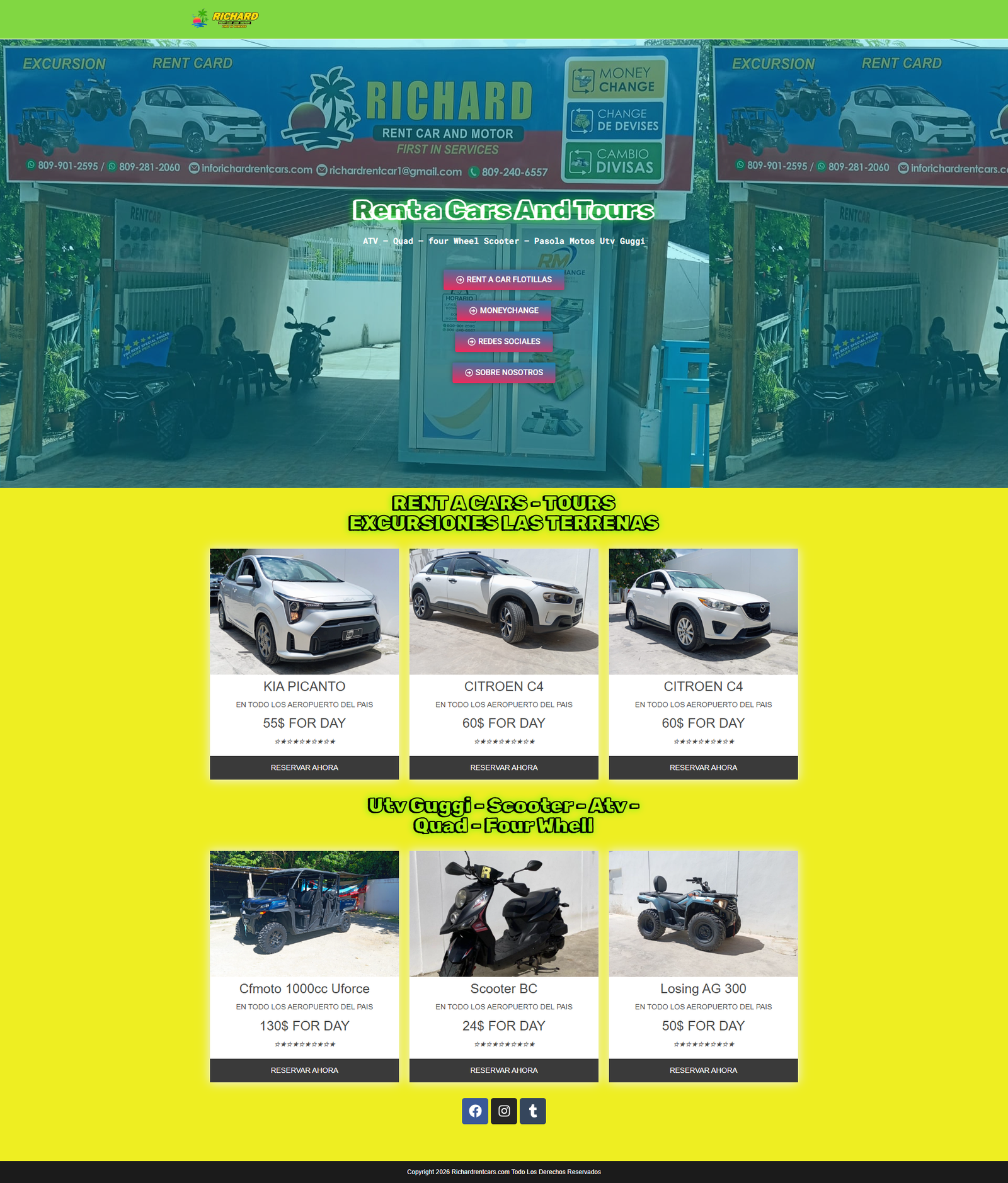 Rent forwell las Terrenas